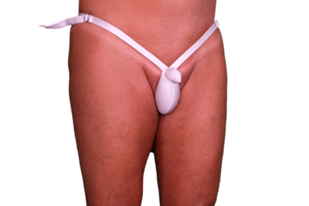 Micro Penis Maker G-string swimsuit, one of the smallest bathing suits on the planet.