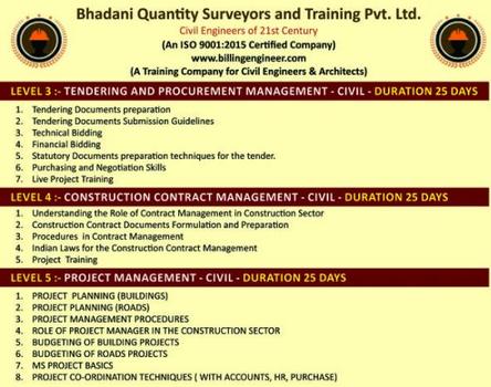 BILLINGENGINEER COURSE FOR CIVIL ENGINEERS