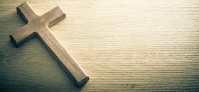 Our Purpose - Wood Cross on Desk