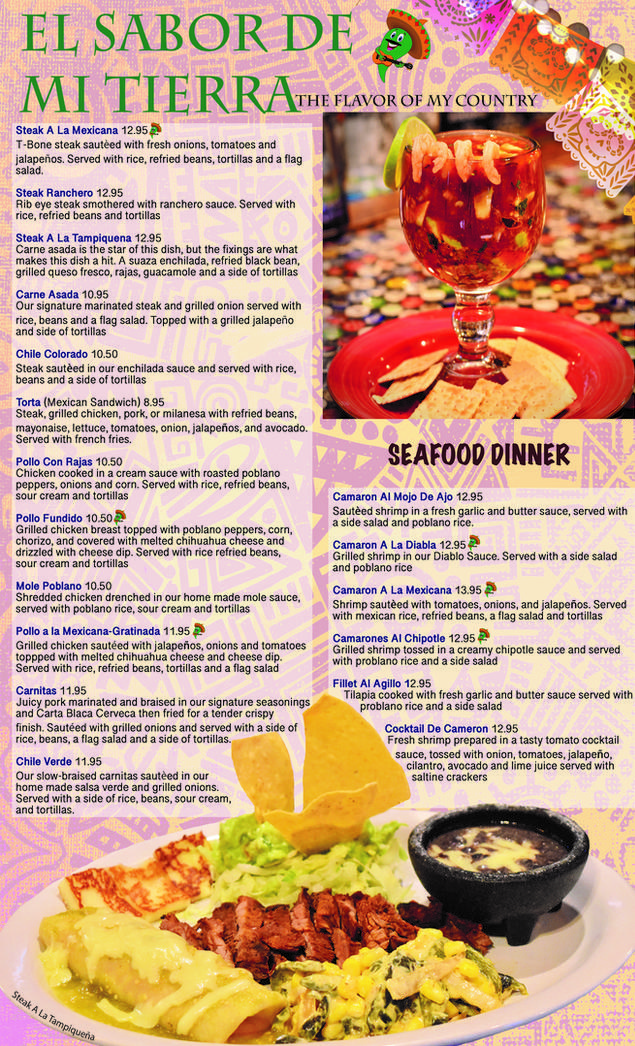 Jose'peños Mexican Restaurant in O'fallon, Mo Menu