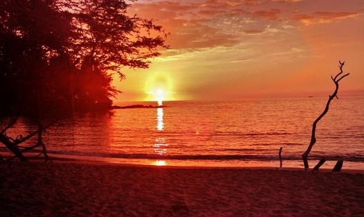 Beautiful Sunset on The Big Island