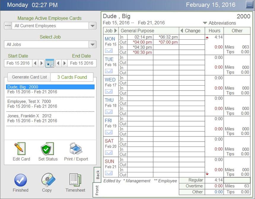 Best Time Card Calculator