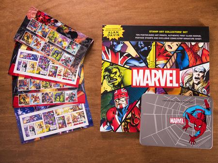 Geekpin Entertainment, Marvel, Stamps,