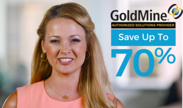 Save up to 70% off GoldMine today!