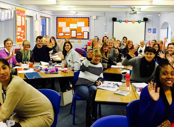 Image of staff after receiving Mental Health in Schools Training at Bromley Pensnett Primary ​