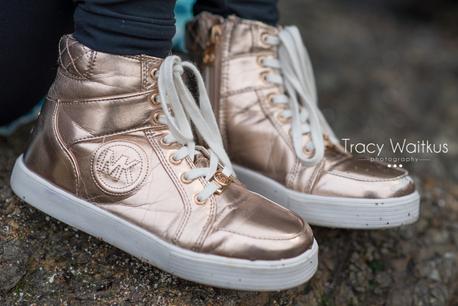 rose gold sneakers