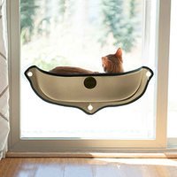 Cat window lounger seat, cats, furniture, pets, bed