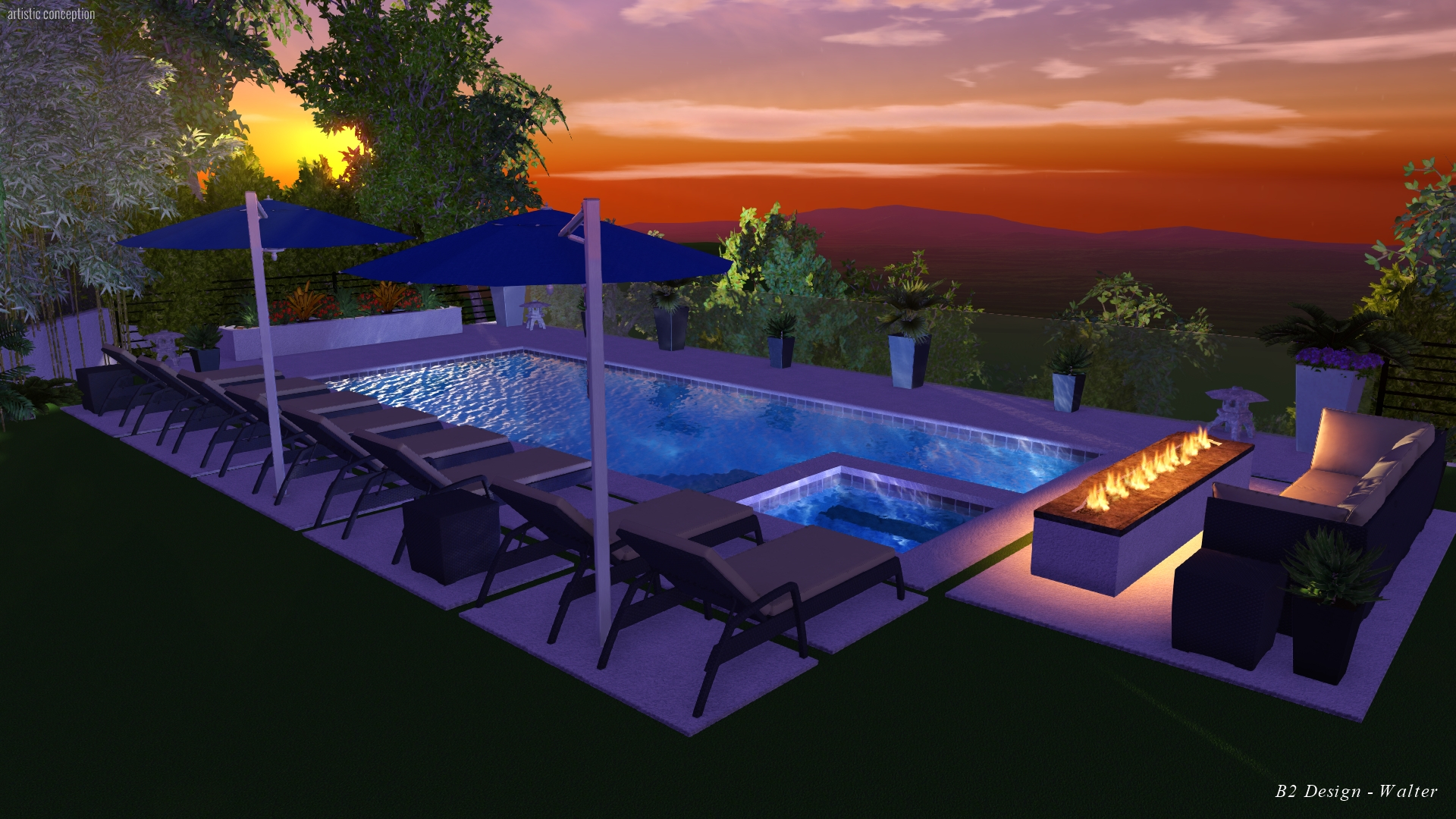 AzPOOLzcom Freelance 3D Pool Landscape Design Services About