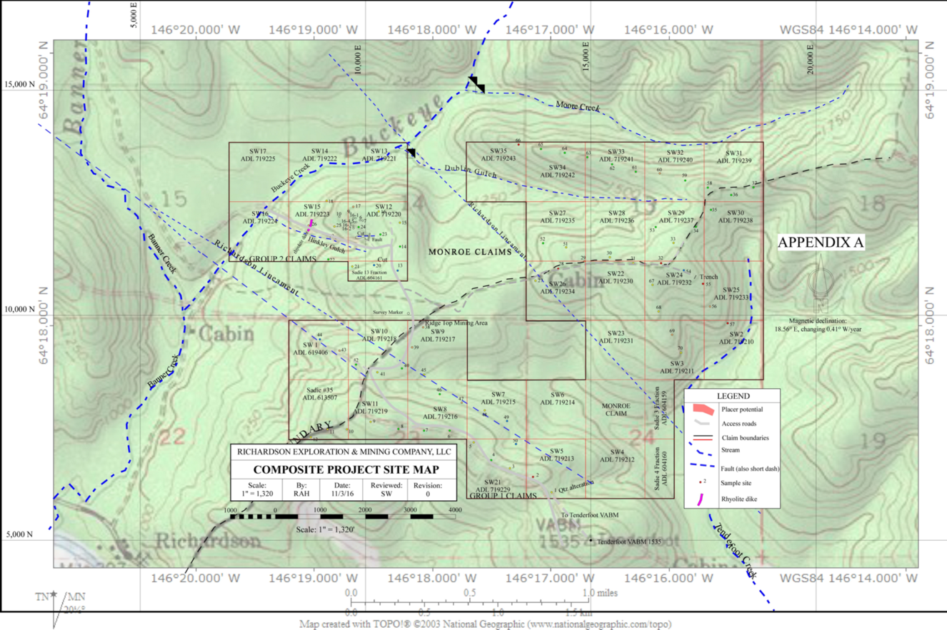 Alaska Gold Mining Claims For Sale. Alaska Mineral Properties 2017