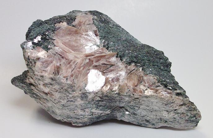 MARGARITE crystals - Chester Emery Mines, Hampden Co., Massachusetts