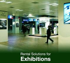 Rental Solutions for Exhibitions, Hire Display Solutions