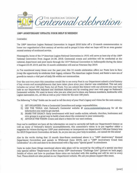 Centennial Celebration
