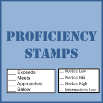 Proficiency Stamps