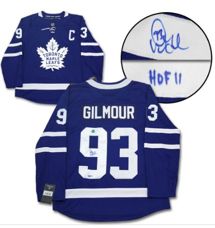 Doug Gilmour Autographed Calgary Flames Fanatics Jersey
