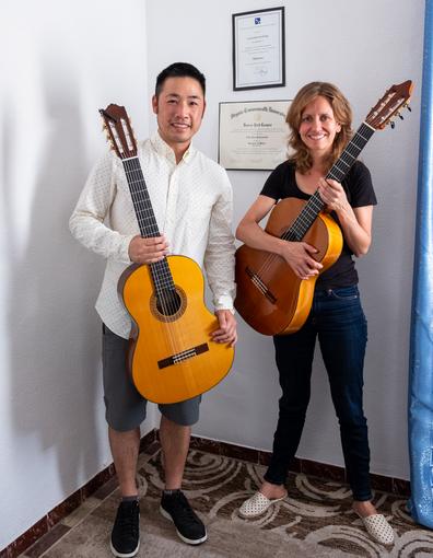 a one-off flamenco guitar lesson during vacation in Seville