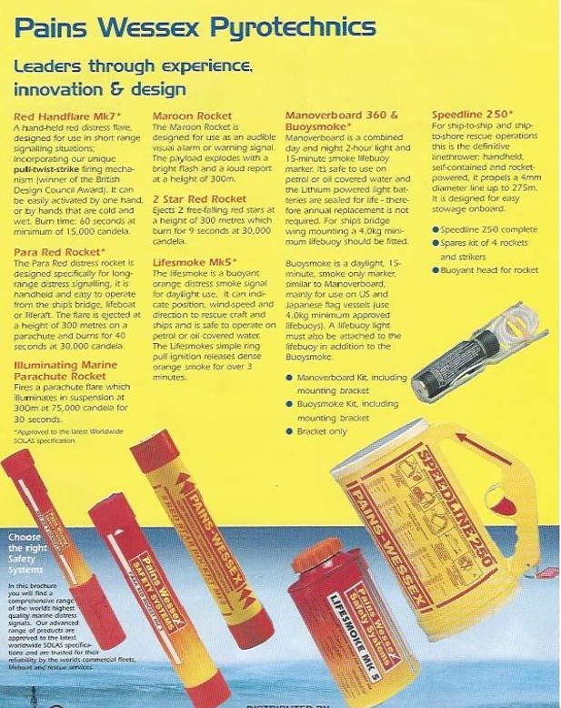 Pains Wessex Pyrotechnics