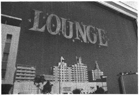 South Beach Art Deco Miami lounge reflection