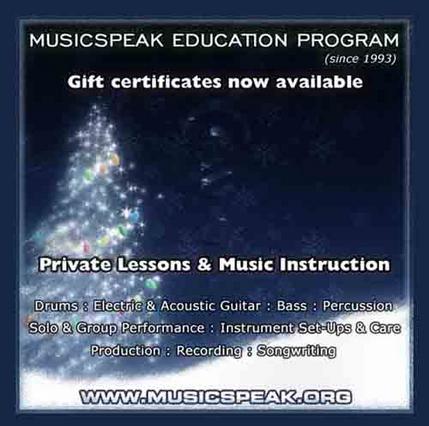 MusicSpeak ® : Musicspeak Education Program : Gary Williams : Musicspeak Event : MusicSpeak conference music lessons : Musicspeak studio school : Musicspeak Musicians corner of the internet : Musicspeak Musical artist :album series