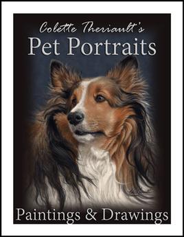 Pet Portraits by Colette Theriault