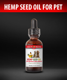 Organic Hemp Seed Oil for Pets