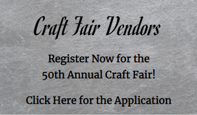 Craft Fair Vendor Registration