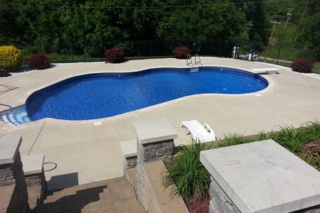 Pool Renovation in O'Fallon After