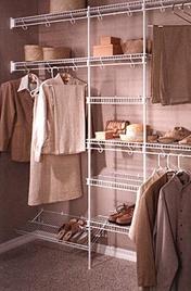 Wire Shelving Bedroom Closet