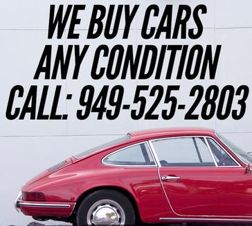 We Buy Cars 949-525-2803
