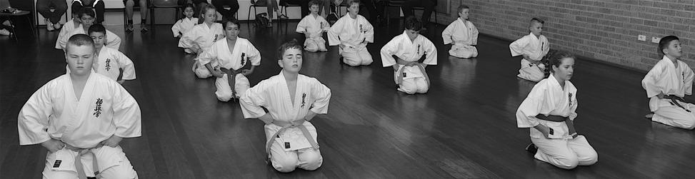 Kyokushinkai Karate Gymea Dojo Junior Class Photo