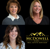 4 headshot images of Northeast Ohio Team members. Stephanie Bosworth, Realtor® in top left. Pam Conley, Realtor® in top right. Jaclyn Ludrowsky, Realtor® in bottom left. Madelynn Basie, Marketing Coordinator in bottom right.