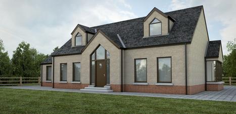 3D Visualisation of Traditional New Dwelling, Clough