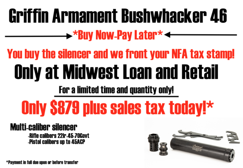 NFA Items For Sale