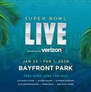 Miami Events; Super Bowl Live; Bayfront Park; Bayside; Miami DowntownEvents; Family Events; Sport Events; American Football.