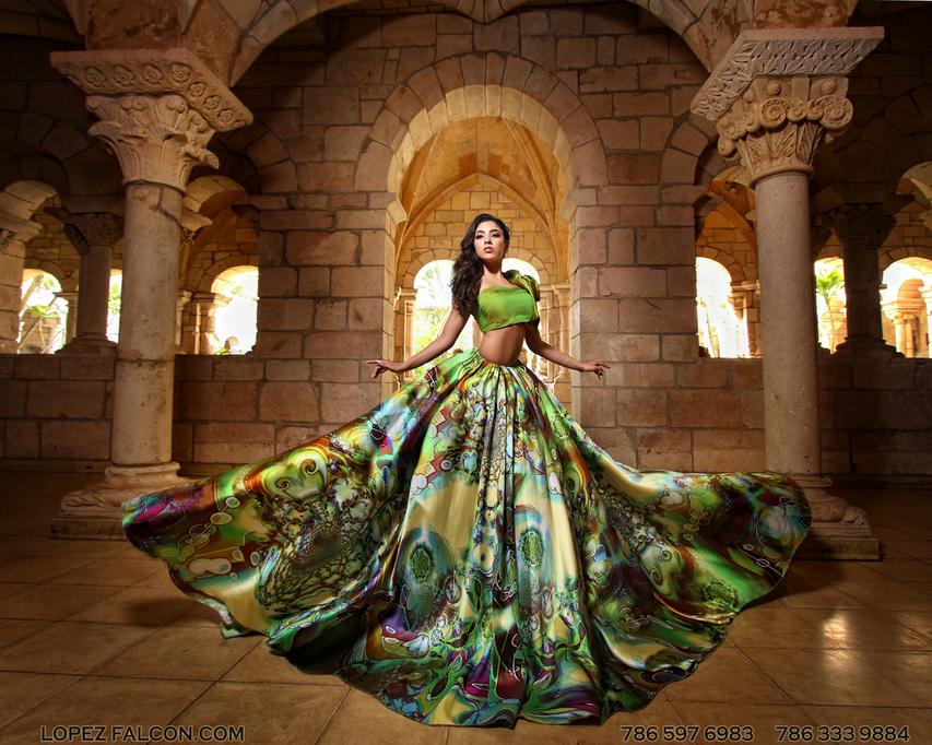 Quinces Photography Miami quinceanera dresses dress spanish monastery monasterio espanol