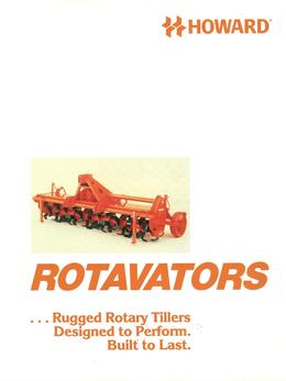 Howard Rotavators Brochure