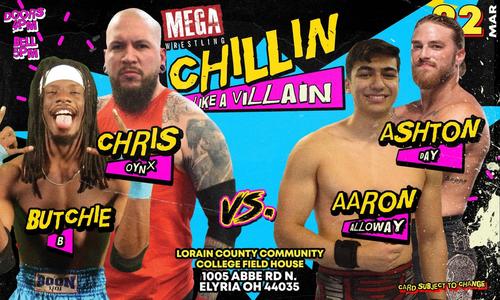 Butchie B/Chris Onyx vs Aaron Alloway/Ashton Day