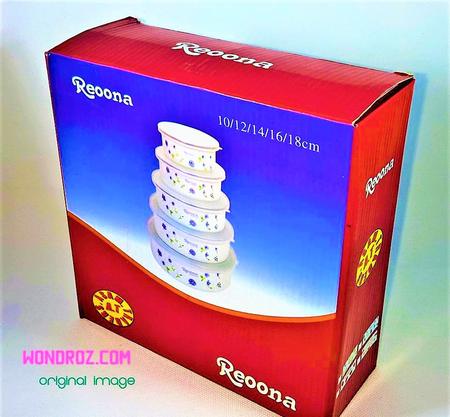 Reoona 5 Storage Bowls Set with Air Tight Lids at Lowest Price in Pakistan