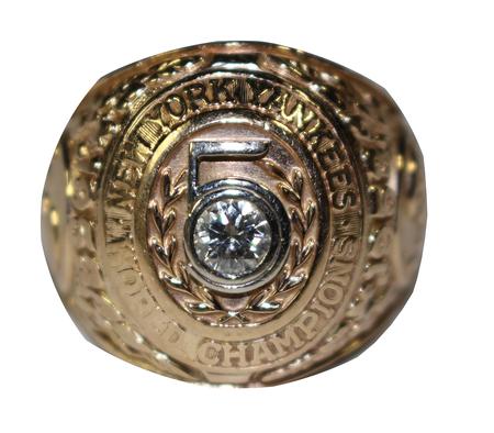 Lot Detail - GIL HODGES' 1955 BROOKLYN DODGERS WORLD SERIES CHAMPIONS 14K  GOLD RING