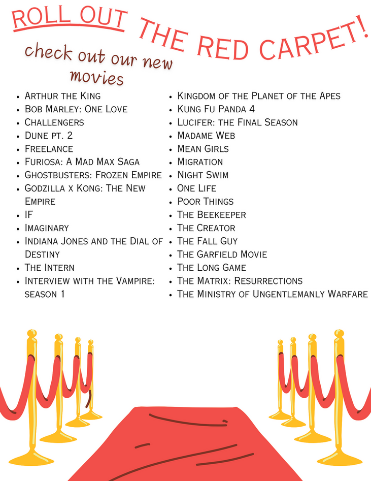 New Movies List