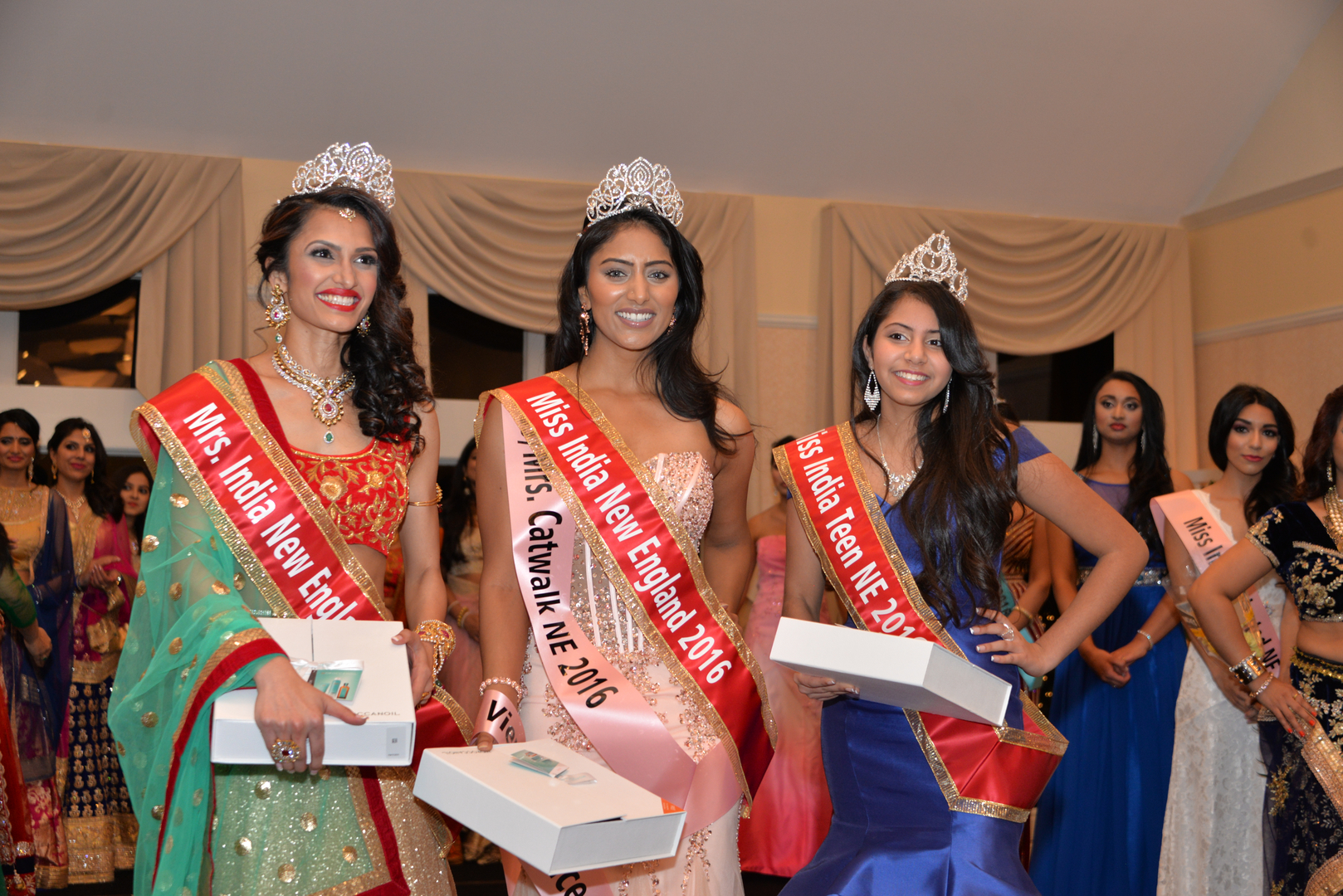 Nude babes in seran wrap