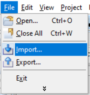 Import XML file into Primavera P6