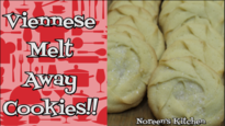 Viennese Melt Away Cookie Recipe, Noreen's Kitchen