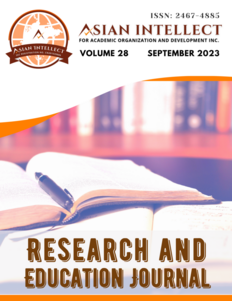 Research and Education Journal Vol 28 September 2023