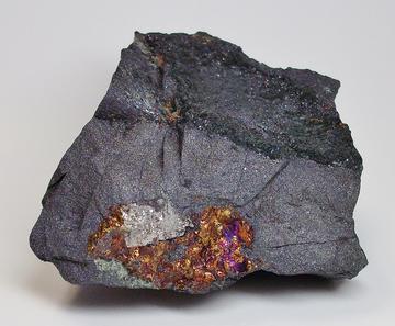 Magnetite & Carrollite-Siegenite Series - Mineral Hill Mine, Louisville, Carroll Co., Maryland, USA