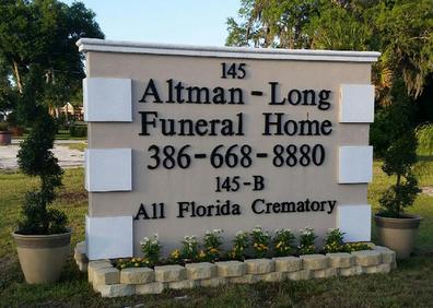 Altman Long Funeral Home And Crematory In Debary Florida