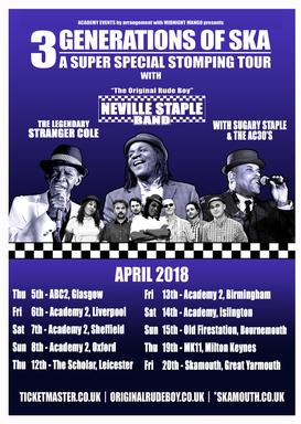 3 Generations of Ska Tour & Other Dates