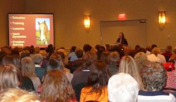 Lisa Wysocky presentation at a PATH International conference