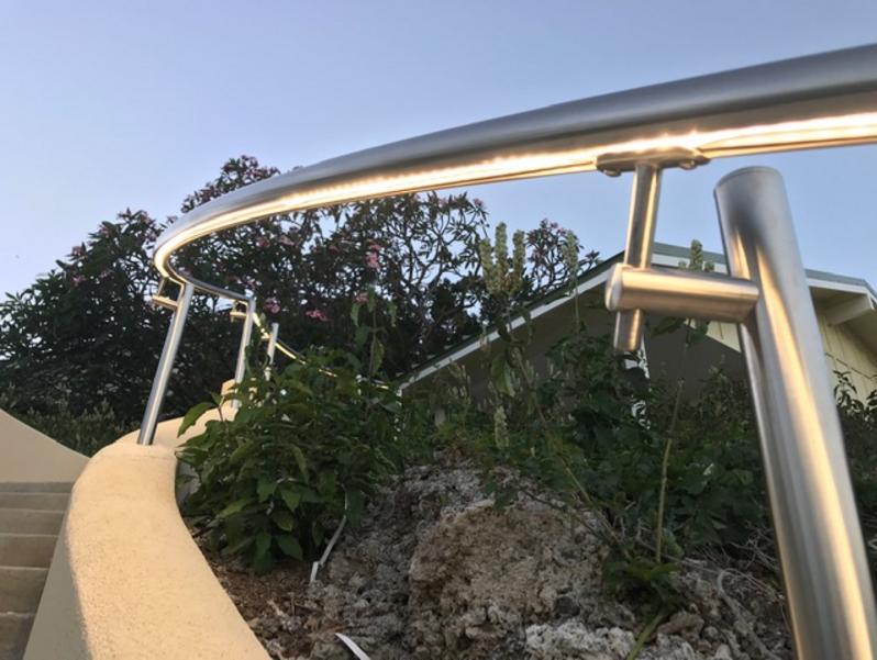 LED light stainless steel railing,stainless steel railing Honolulu, stainless steel railing, railing , deck railing, deck