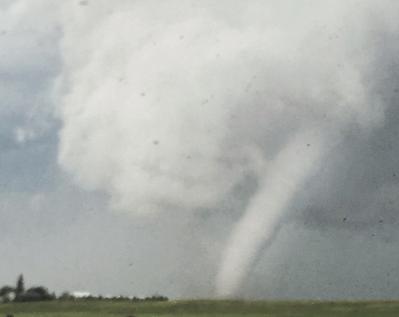 Colorado tornado while on tornado chasing tour