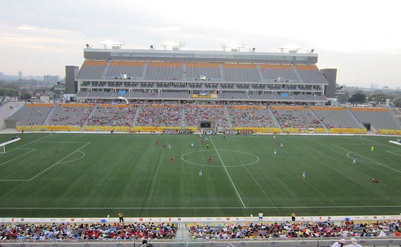 skitse liv bladre Design of Tim Hortons Field (CIBC Hamilton Pan Am Soccer Stadium),  Hamilton, Ontario